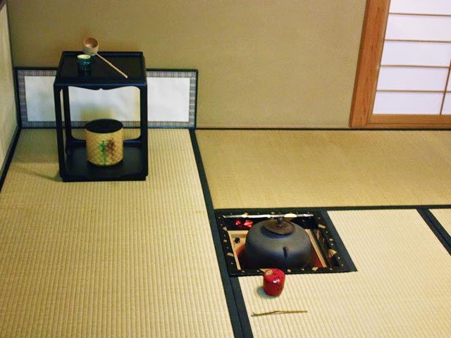 Tatami-gae for a tea room in Showa Boston Institute for Language and Culture